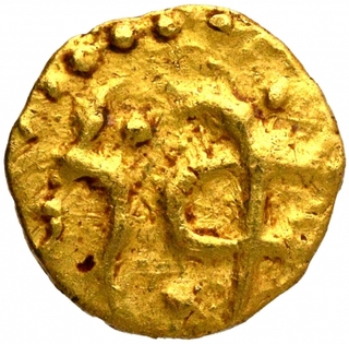 Gold Half Fanam Coin of  Adil Shahis of Bijapur.