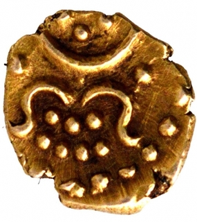 Gold Half Anantaraya of Bala Rama Varma I Travancore.