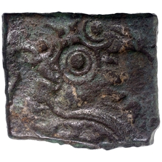 Copper Square Coin of City State of Eran of Punch Marked type.