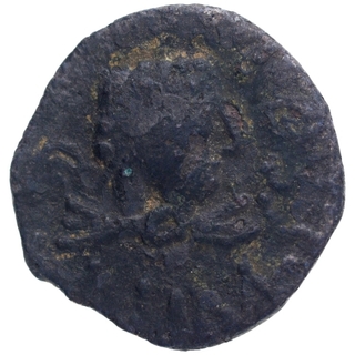 Copper Didrachma Coin of Kajula Kadphises of Kushan Dyansty.