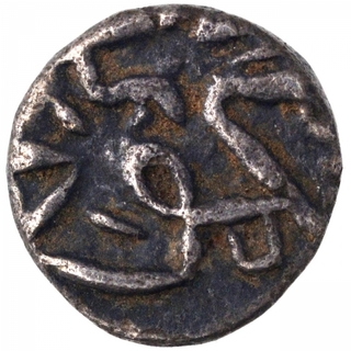 Silver Quarter Tanka Coin of Nasir ud din Mahmud I of Mustafabad Mint of Gujarat  Sultanate.