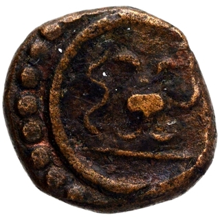 Copper Thira Cash Coin of Travancore  State.