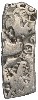 Punch Marked Silver Karshapana Coin of Magadha Janapada.