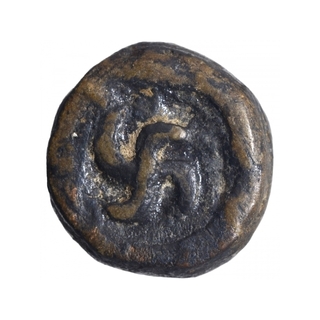 Copper Coin of Taxila Region of Post Mauryas.