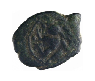 Copper Coin of Medieval Gujarat.