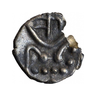 Silver Tara Coin of Hoysala Dynasty.