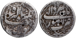 Silver One Rupee Coins of Jahangir of Lahore  Mint.