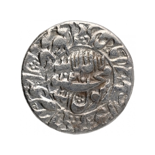 Silver One Rupee Coin of Shahjahan of Multan Mint.