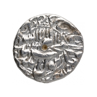 Silver One Rupee Coin of Shahjahan of Multan Mint.