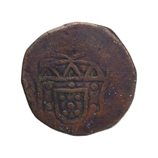 Copper Atia Coin of Joseph of Diu of Indo Portuguese.