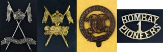 Badges of Regiments and Pioneers.