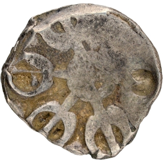 Punch Marked Silver Shana Coin of Gandhara Janapada.