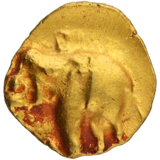 Gold Fanam Coin of Western Ganga Dynasty.