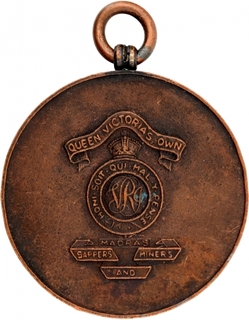 Copper Medal of Boys Hockey Runner of 1961.