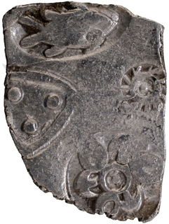 Punch Marked Silver Karshapana Coin of Magadha Janapada.