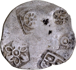 Silver Karshapana Magadha Janapada Punch Marked Coin of Series I.