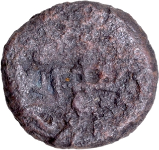 Copper Coin of Agrodaka Janapada of Punjab Haryana Region of Post Mauryan period.