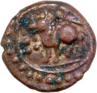 Koneri Rayan Issue Copper Jital Coin of Vijayanagar Feudatory.