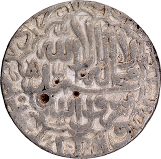 Abul Muzaffar type Jaunpur Mint Silver Rupee AH 976 Coin of Akbar.