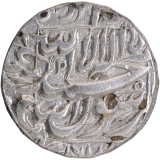  Bhakkar Mint Silver Rupee AH 1(0)67 /30 RY Coin of Shah Jahan.