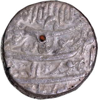 Mughal Empire Shah Jahan Silver Rupee Coin of Lahore Mint of Shahrewar Month.