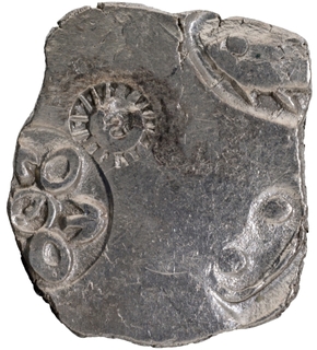 Punch Marked Silver Karshapana Coin of Magadha Janapada.