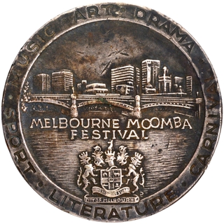 Silver Medal of Melbourne Moomba Festival of 1972.