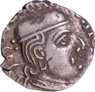 Western Kshatrapas Silver Drachma Coin of Rudrasena I.