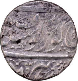 Sri Amritsar Mint Silver Rupee VS 1878 (1821 AD) Coin Ranjit Singh of Sikh Empire.