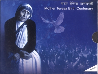 2010 Proof Coin Set of Mother Teresa Birth Centenary of Calcutta Mint.