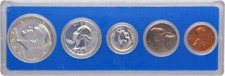 UNC Coins Set of Five Presidents of USA.