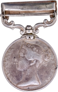 Victoria Queen of India General Service Silver Medal of 1888.