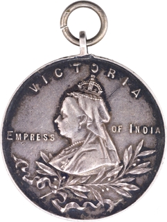 Royal Army Temperance Silver Medal of Victoria Empress of 1901.