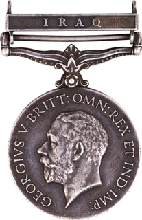 General Service Silver Medal of King George V of 1923.