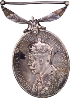 British Empire Efficiency Silver Medal of King George V of 1930.