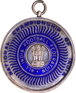 Silver Medal of All India Football Federation of 1955.