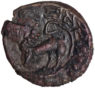 Copper Base Alloy Coin of Eastern Chalukyas of Vengi.