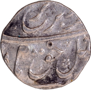  Surat Silver Half Rupee 4 RY Coin of Farrukhsiyar.