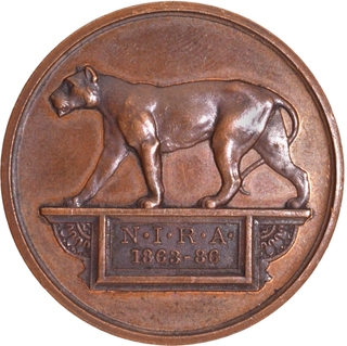 Bengal Presidency India Army Rifle Association Prize Medal of 1921.