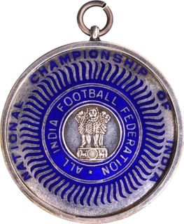 Silver Medal of All India Football Federation of 1955.