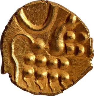 Very Rare Gold Fanam Coin of Hoysalas