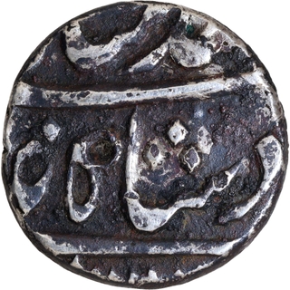 Very Rare Coin Muhammad Shah Azimabad Mint Silver Half Rupee 6 RY.