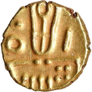 Nayakas of Chitradurga Gold Fanam Coin.