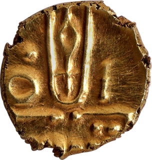 Uncirculated Gold Fanam Coin of Nayakas of Chitradurga.