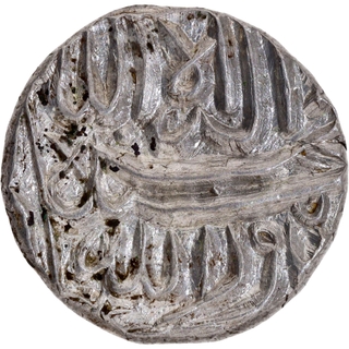 Dhrangadhra Rai Singh Jhala Silver Murid Kori Struck in Gujarat peninsular In the name of Akbar, 