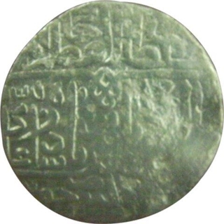 Babar (&#7826;ah&#299;r ad-D&#299;n Mu&#7717;ammad) Silver, Shahruhki coin, Fine. Scarce.  