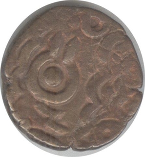 Indore, Shah Alam II, 1/2 Anna, Copper, Unpublished. Extremely Rare.