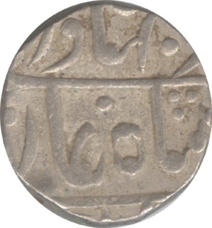 Jhalawar, Silver One Rupee, Mughal Issue in Name of Bahadur Shah II, As type of KM C # 28.