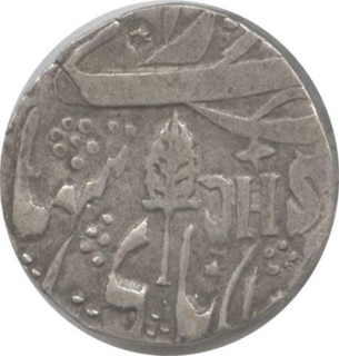 Kashmair, Silver Rupee, Gulab Singh, 'JHS'. KM Y13, 