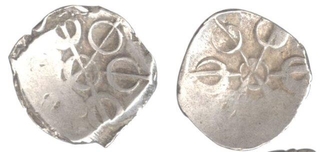 Punch marked  Silver Shana Coins of Gandhara Janapada.